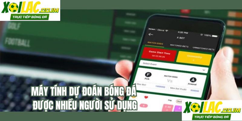 Máy tính dự đoán bóng đá được nhiều người sử dụng